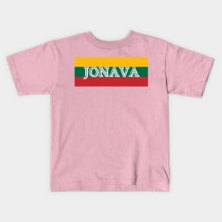 Jonava City in Lithuania Kids T-Shirt